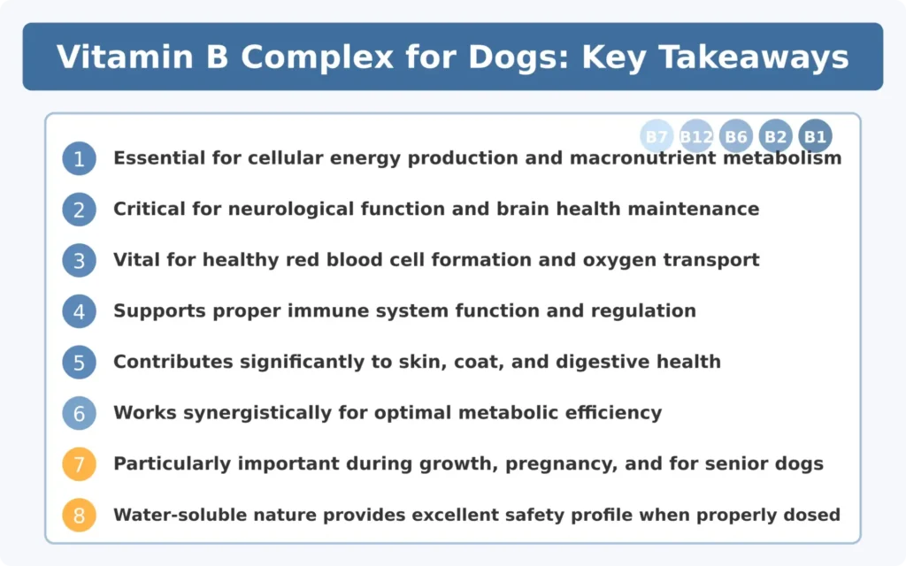 Die Rolle des Vitamin-B-Komplexes für die Gesundheit von Hunden - Die wichtigsten Erkenntnisse